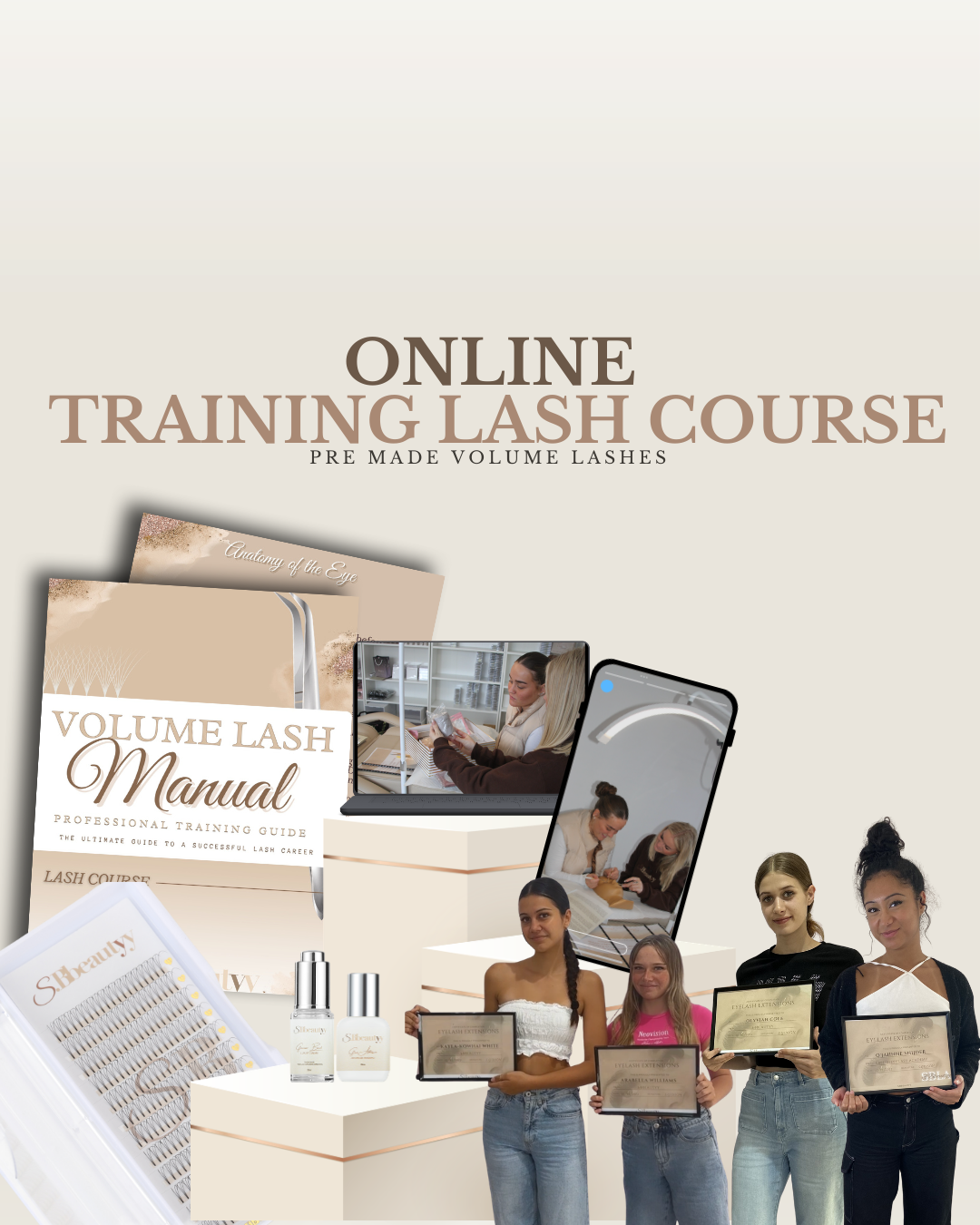 Online Eyelash Extension Course