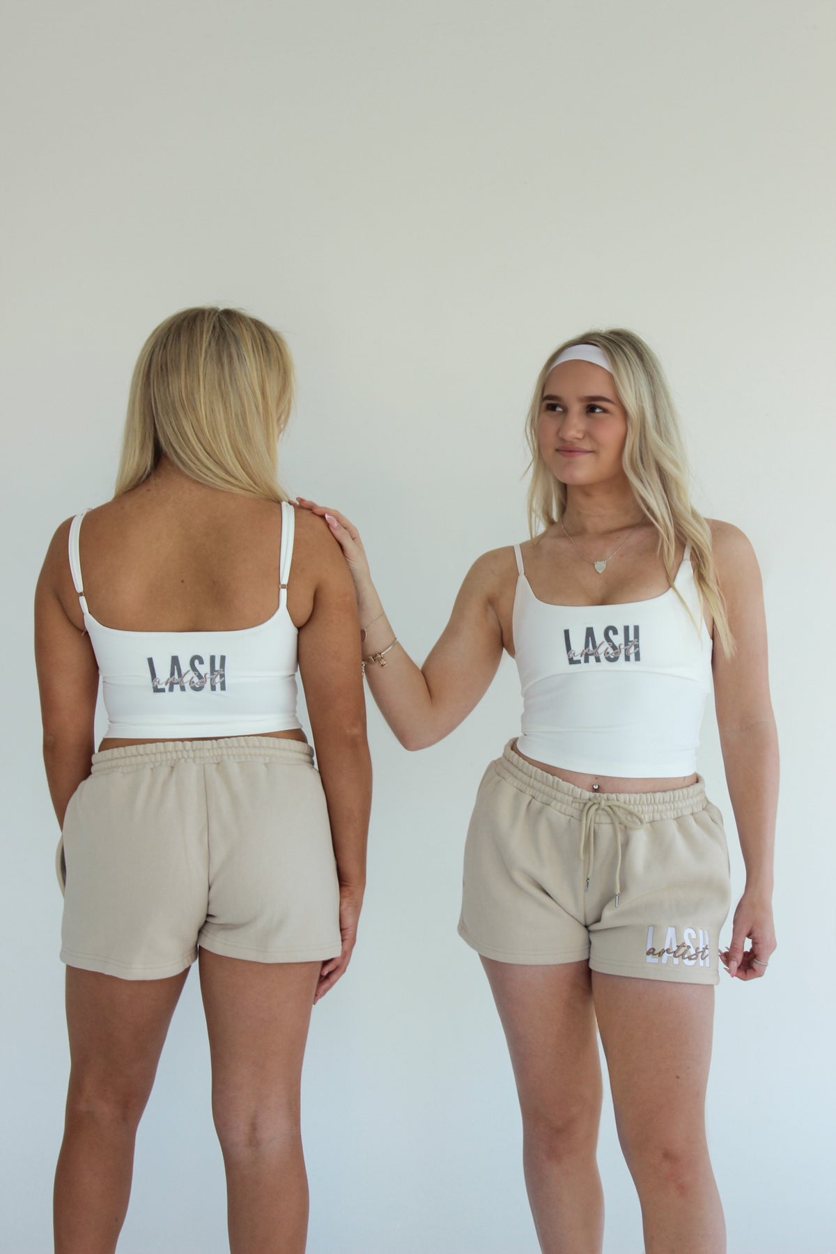 ‘Lash Artist’ Singlet + Shorts Set