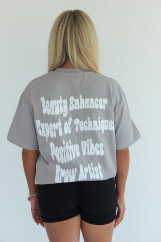 ‘Brow Artist’ Oversized Tee